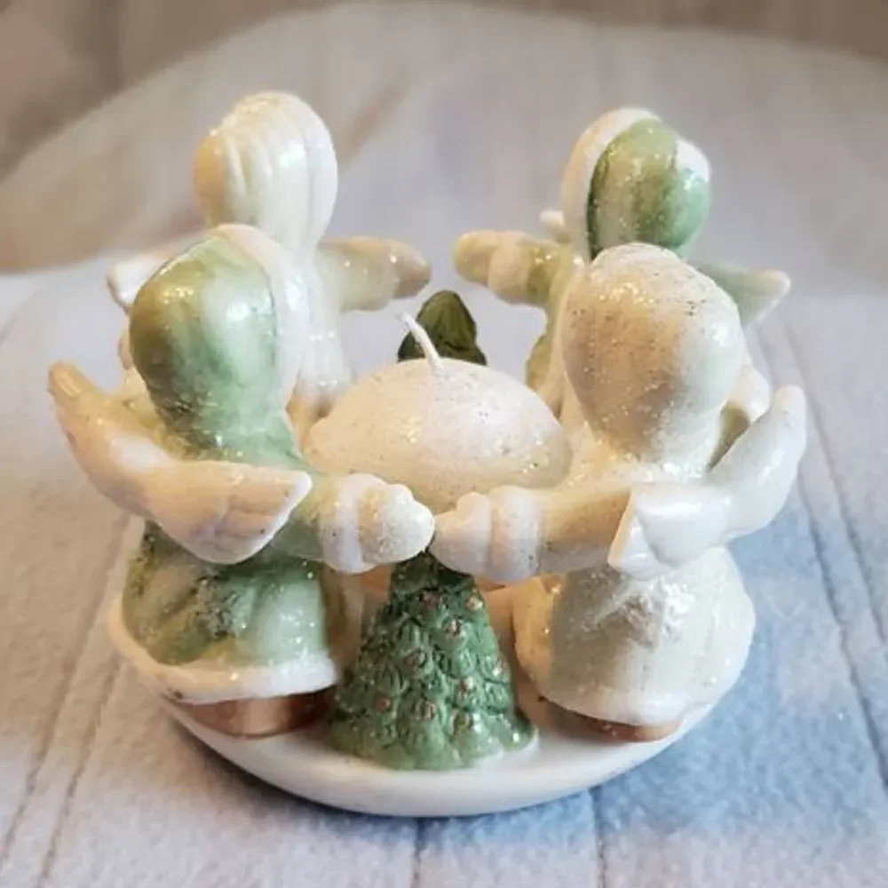 Vintage Circle of Angels Candle - Homemaker's Idea Co.
